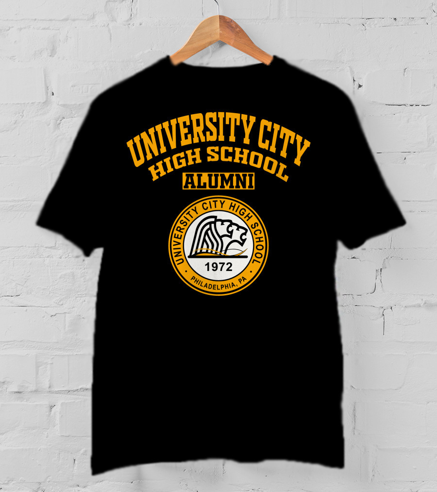 University City High School Alumni 1972 Philadelphia PA T-Shirt