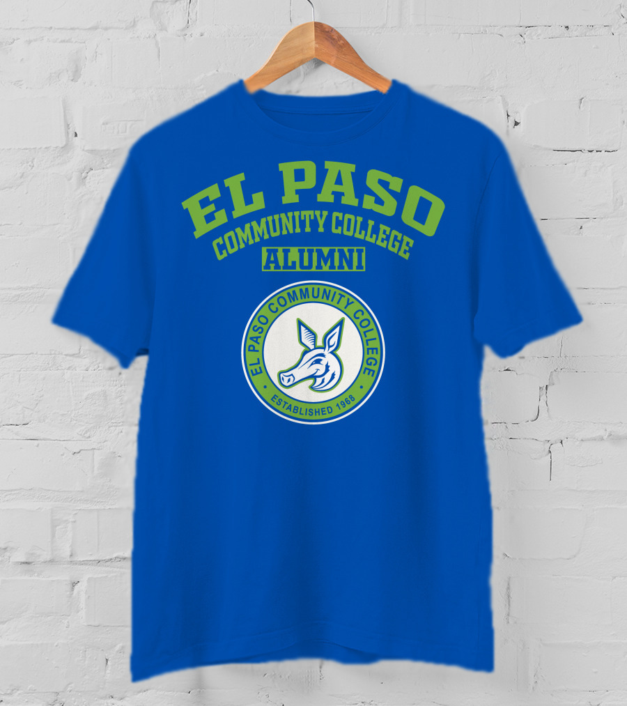 El Paso Community College Alumni Established 1969 T-Shirt