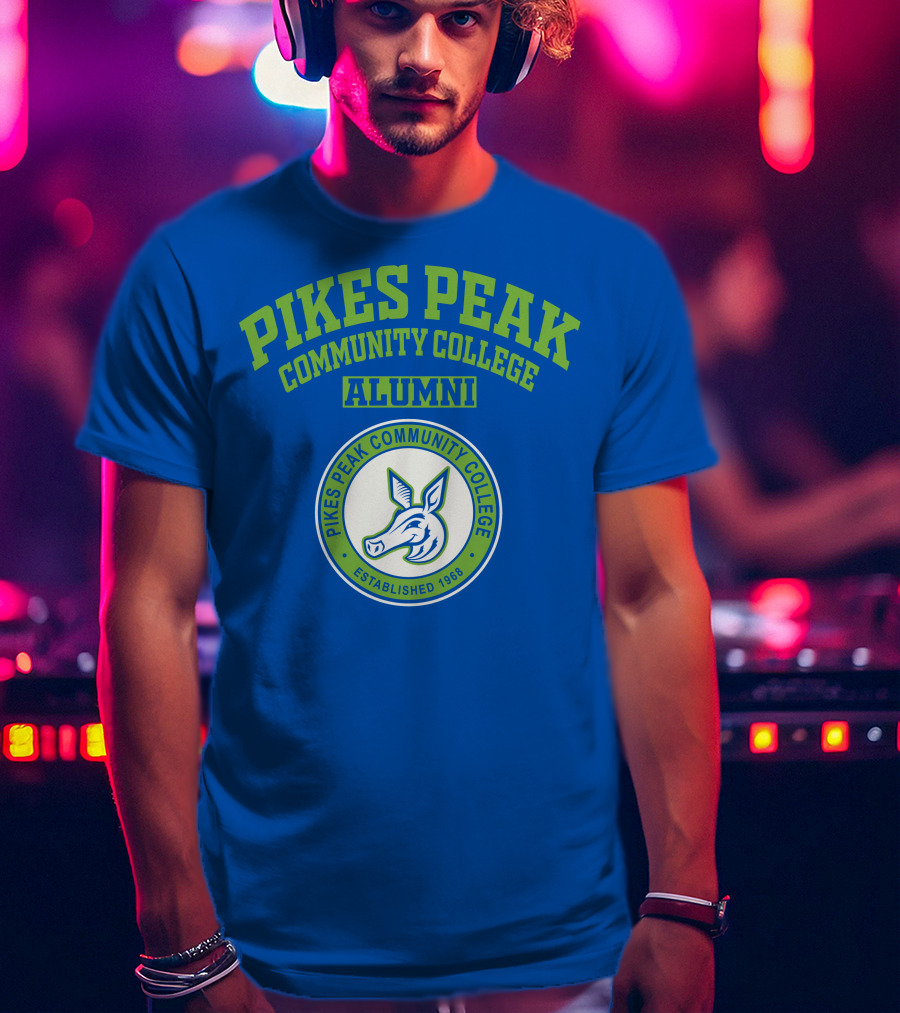 Pikes Peak Community College Alumni Established 1968 T-Shirt
