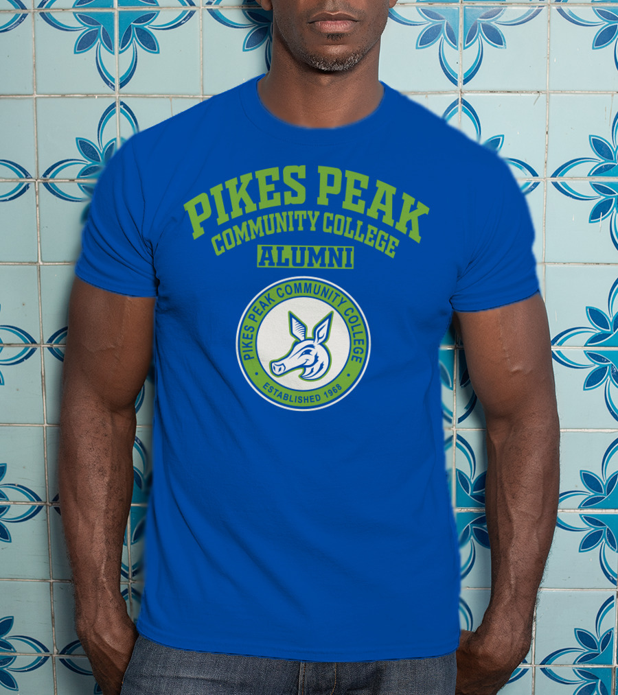 Pikes Peak Community College Alumni Established 1968 T-Shirt