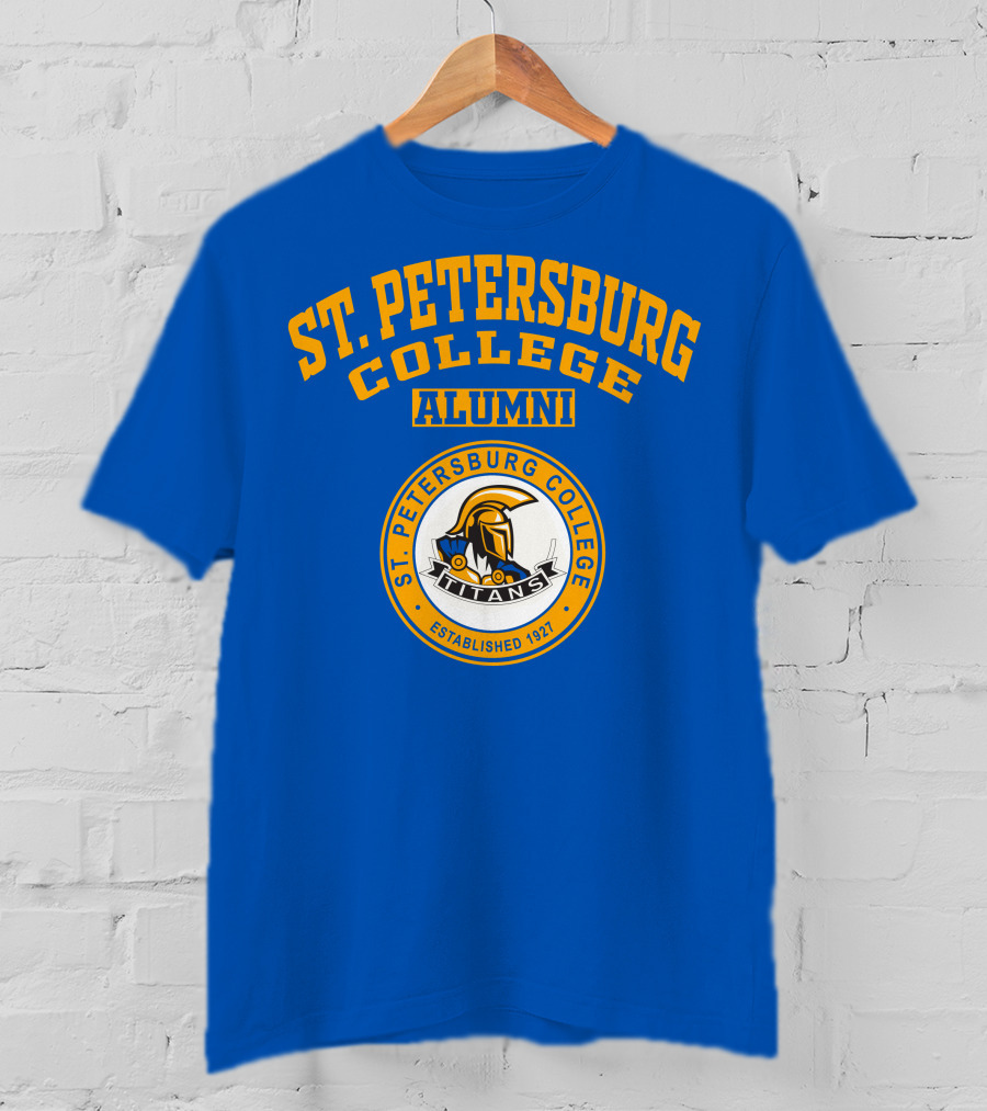 St Petersburg College Alumni Titans Established 1927 T-Shirt