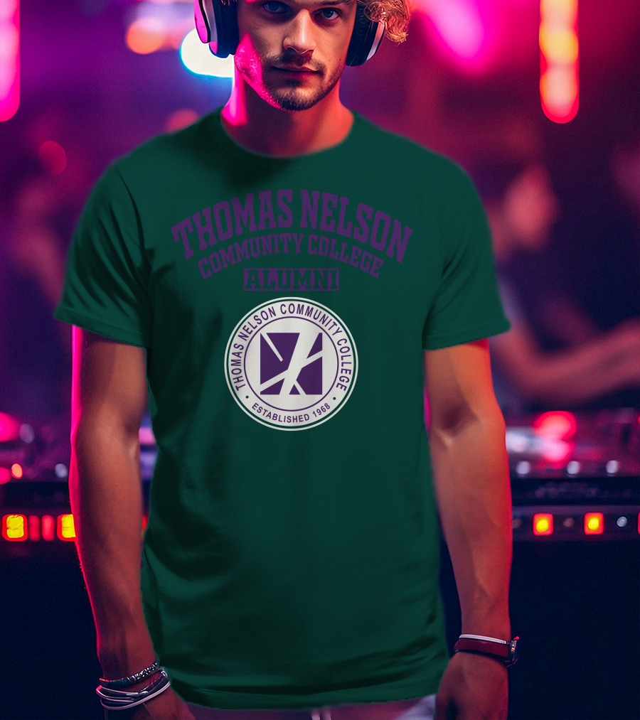 Thomas Nelson Community College Alumni Established 1968 T-Shirt