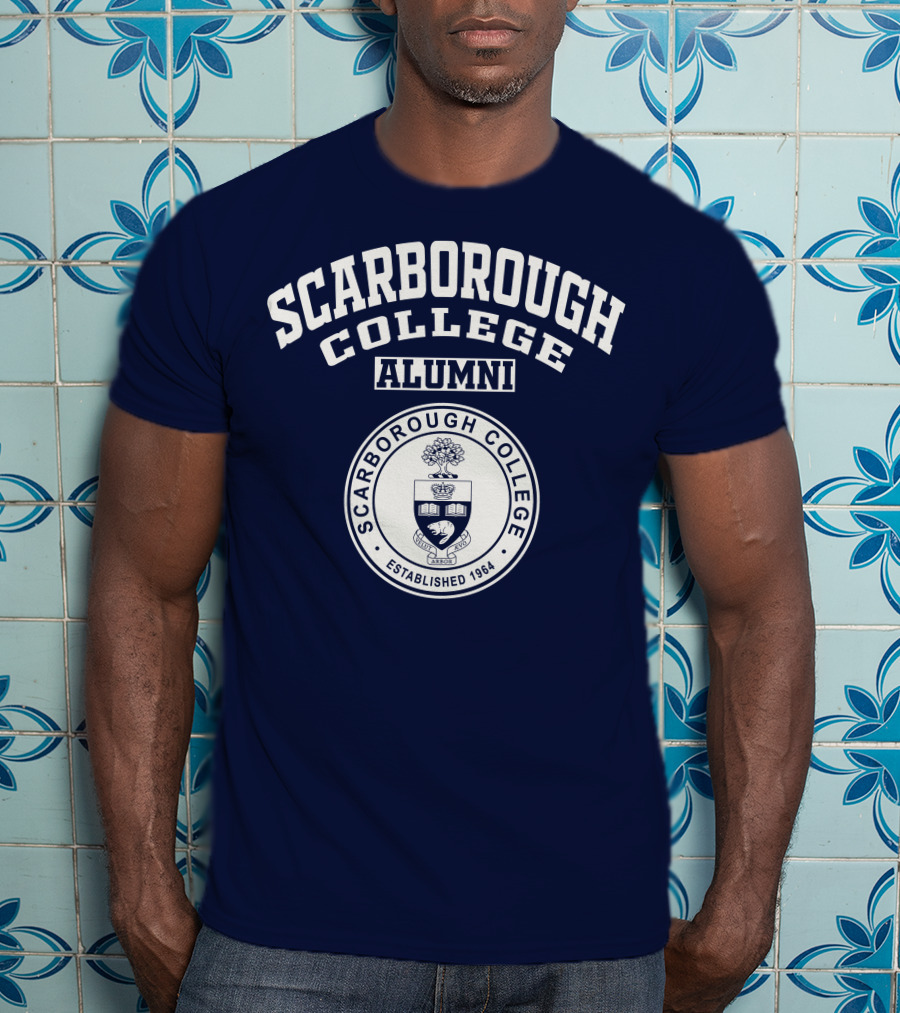 Scarborough College Alumni Established 1964 Crest T-Shirt