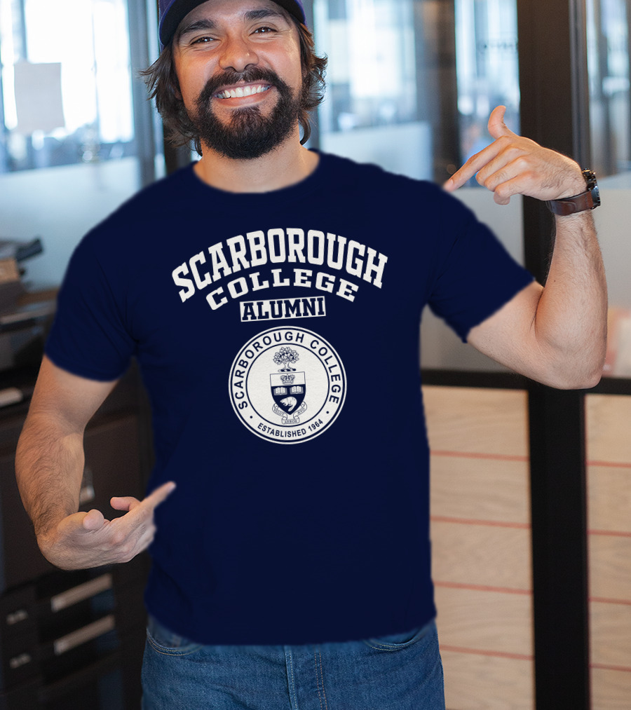 Scarborough College Alumni Established 1964 Crest T-Shirt