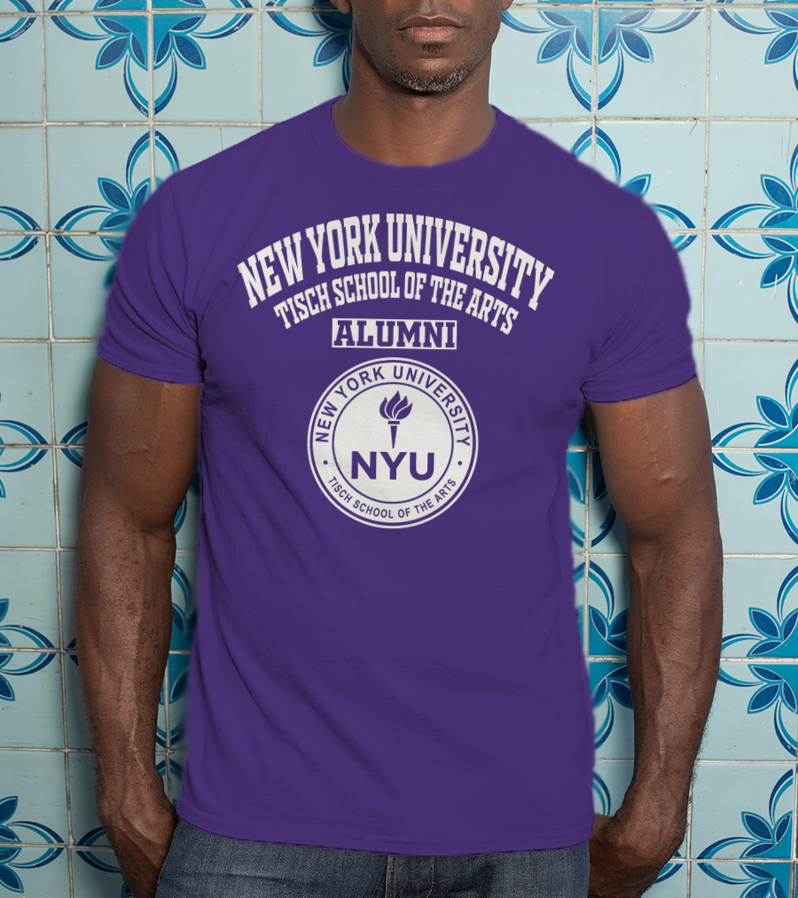 New York University Tisch School Of The Arts Alumni NYU Torch T-Shirt