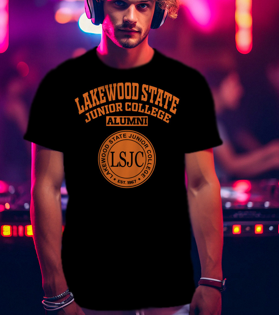 Lakewood State Junior College Alumni LSJC Est. 1967 Orange T-Shirt