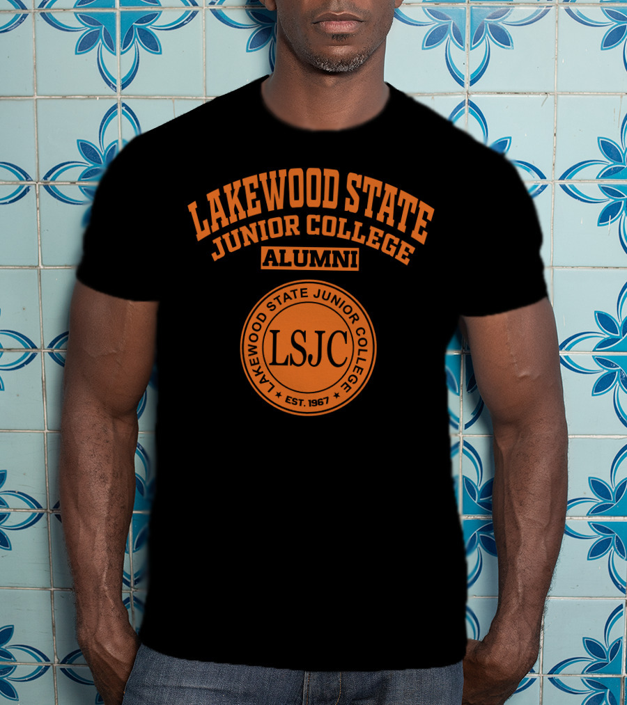 Lakewood State Junior College Alumni LSJC Est. 1967 Orange T-Shirt