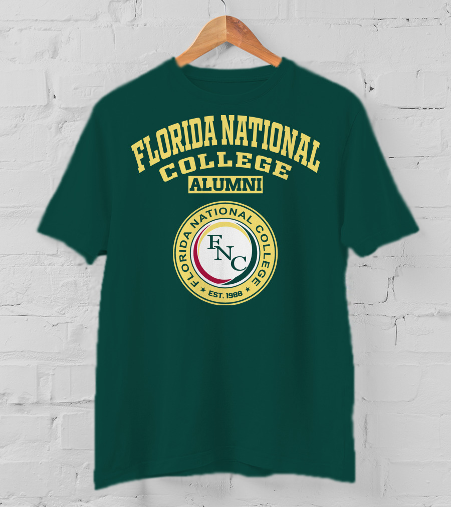 Florida National College Alumni FNC Est. 1988 T-Shirt