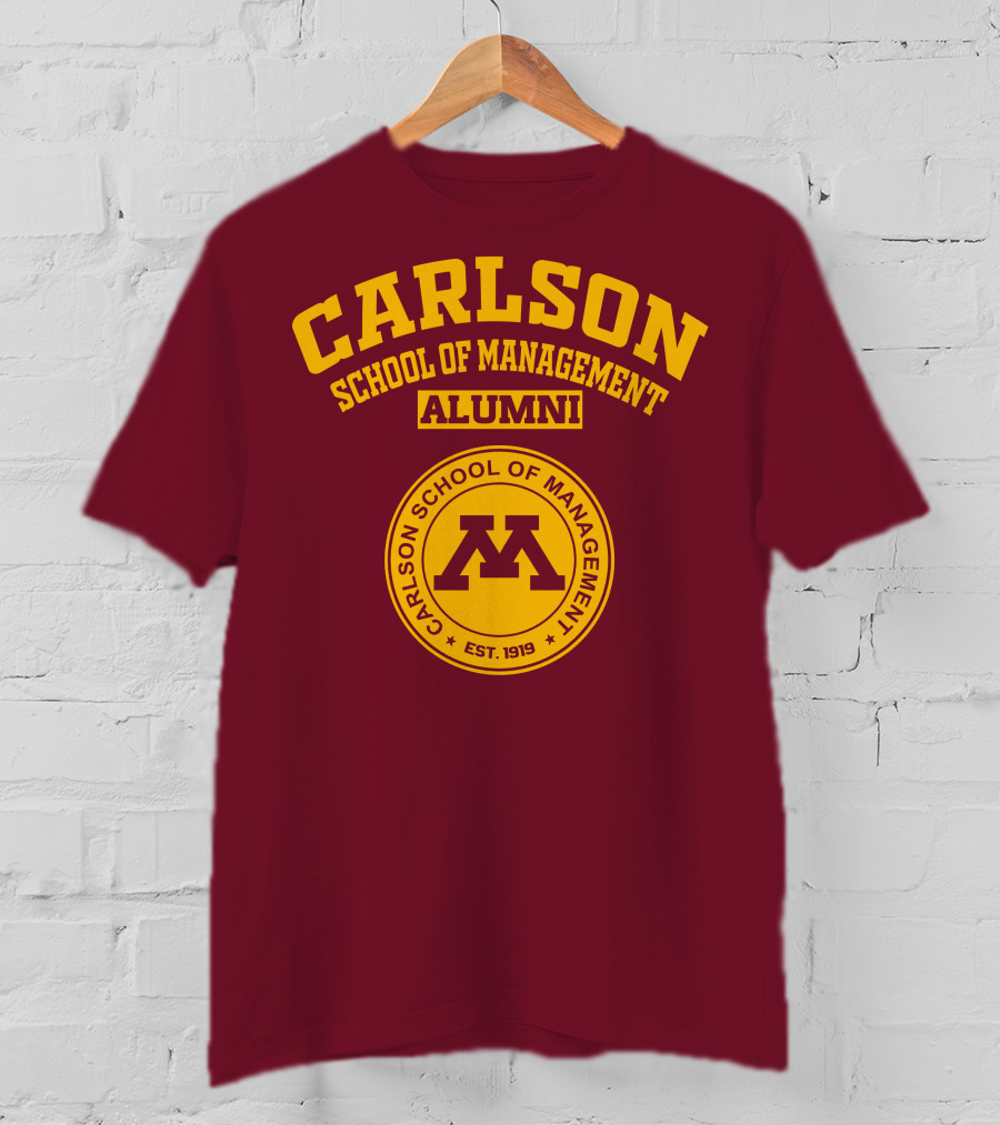 CARLSON SCHOOL OF MANAGEMENT ALUMNI EST. 1919 T-Shirt