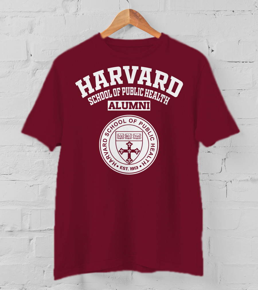 Harvard School Of Public Health Alumni Est. 1913 Seal T-Shirt