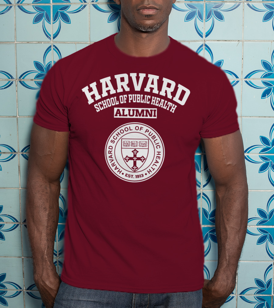 Harvard School Of Public Health Alumni Est. 1913 Seal T-Shirt