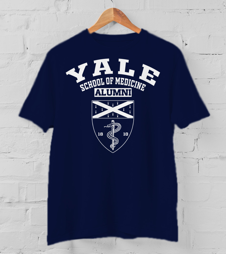 Yale School Of Medicine Alumni 1810 Emblem T-Shirt