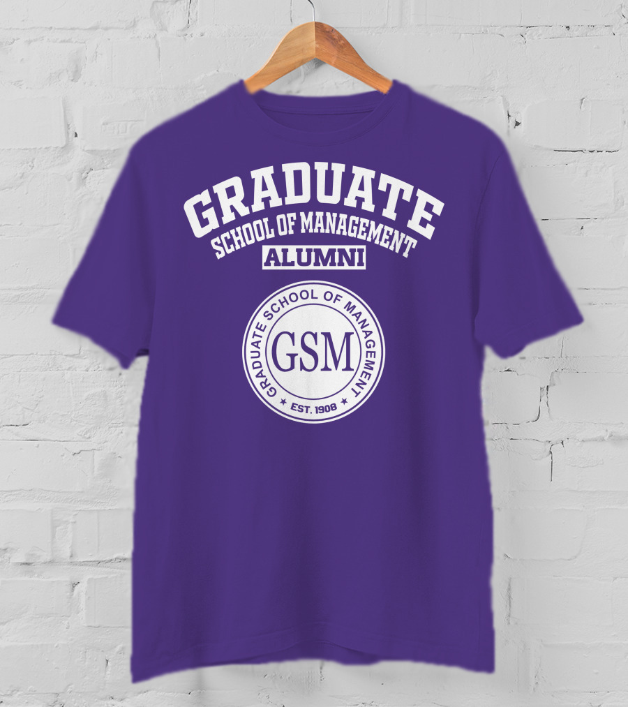 Graduate School Of Management Alumni GSM Est. 1908 T-Shirt