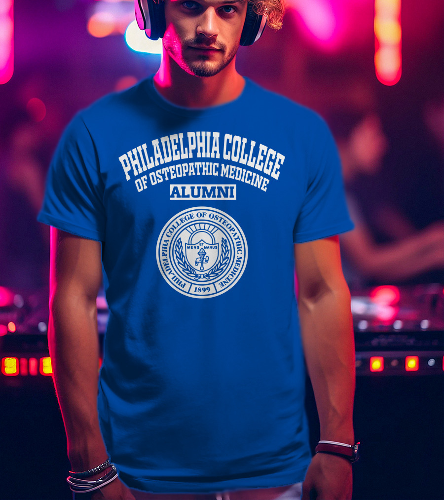 Philadelphia College Of Osteopathic Medicine Alumni 1899 Emblem T-Shirt