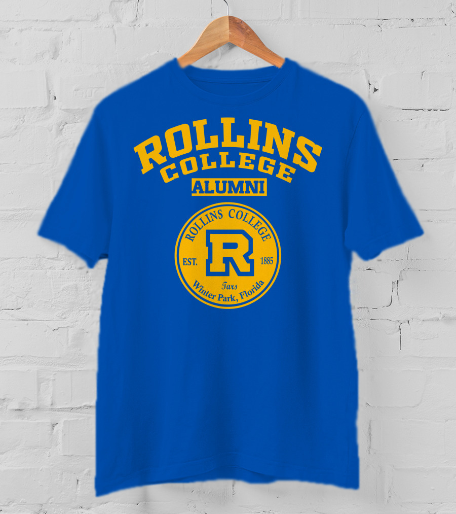 Rollins College Alumni R Logo Winter Park Florida Est. 1885 T-Shirt