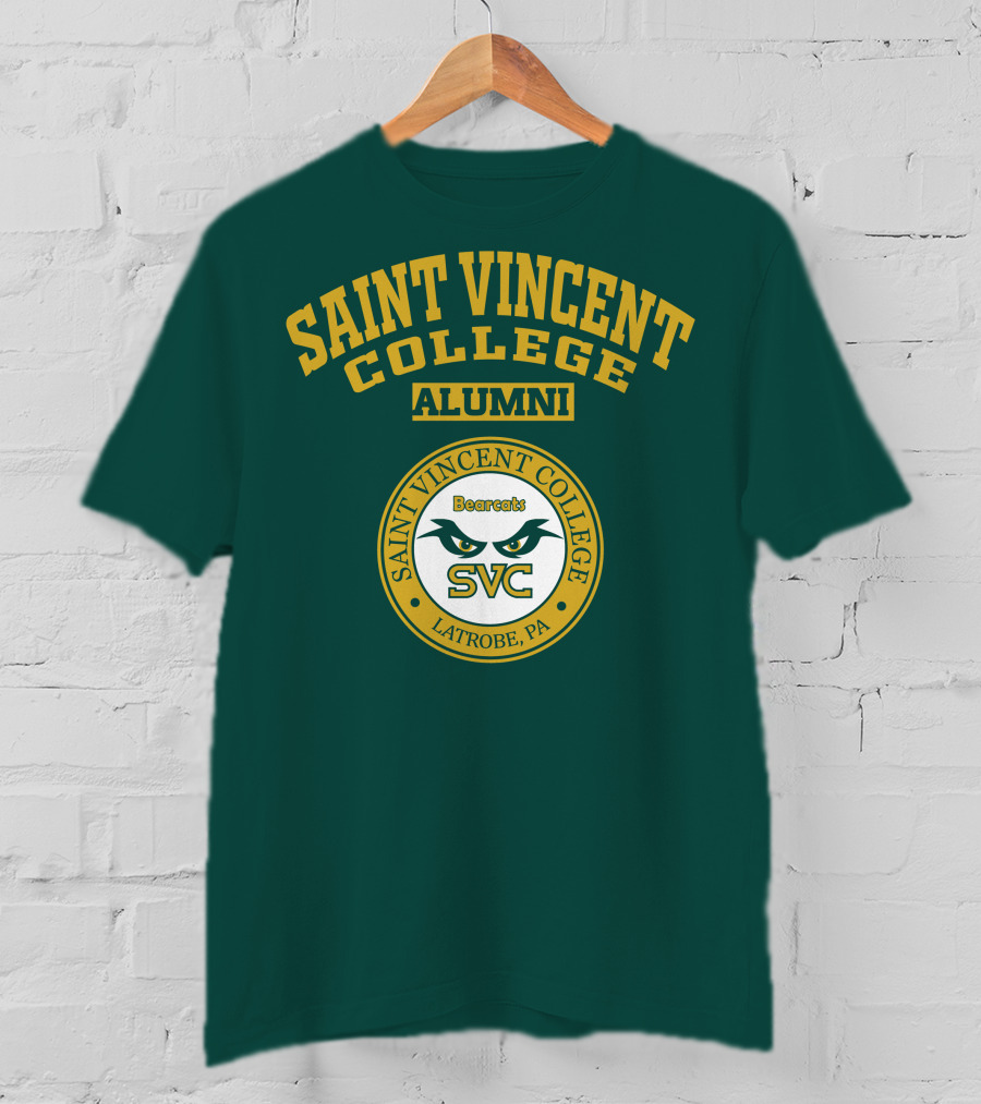 Saint Vincent College Alumni Bearcats SVC Latrobe PA T-Shirt