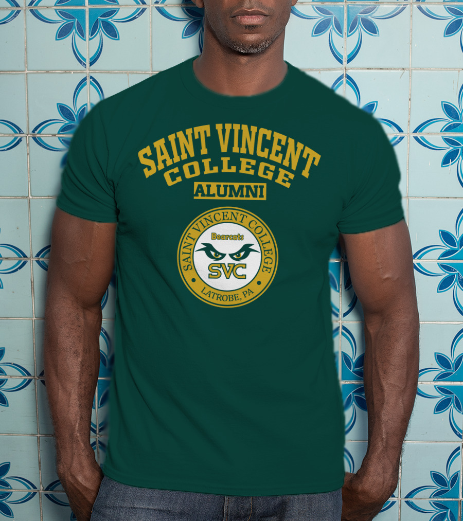 Saint Vincent College Alumni Bearcats SVC Latrobe PA T-Shirt