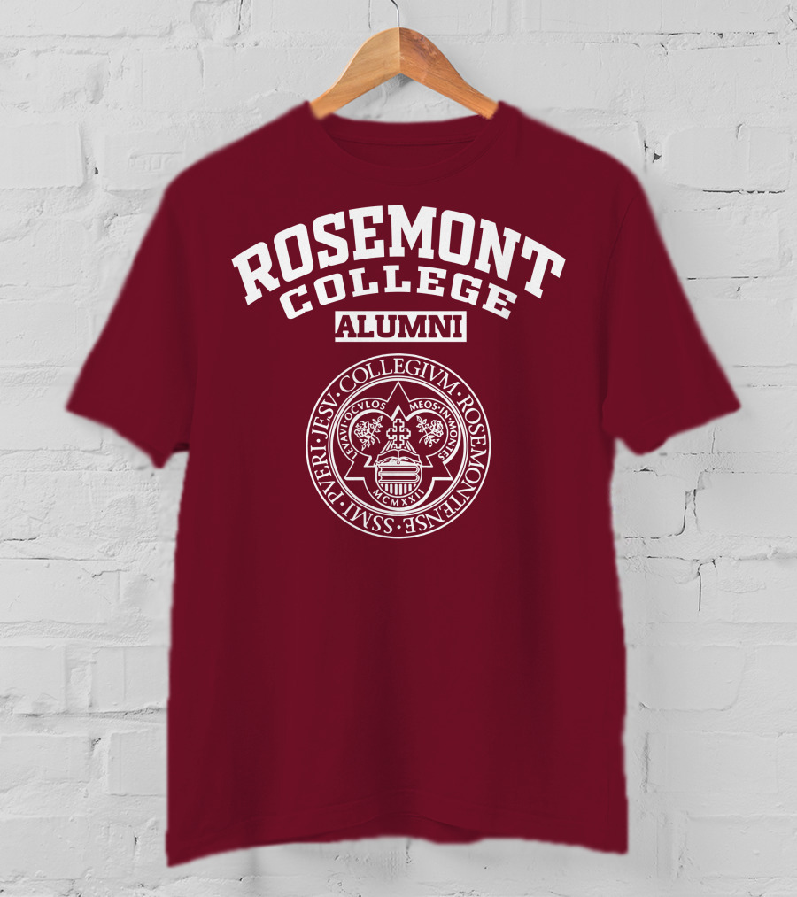 Rosemont College Alumni Emblem MCMXIV Seal T-Shirt
