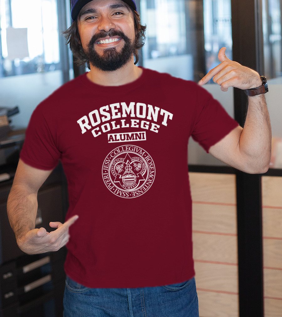 Rosemont College Alumni Emblem MCMXIV Seal T-Shirt