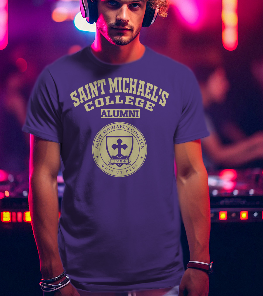 Saint Michael's College Alumni 1904 Quis Ut Deus T-Shirt