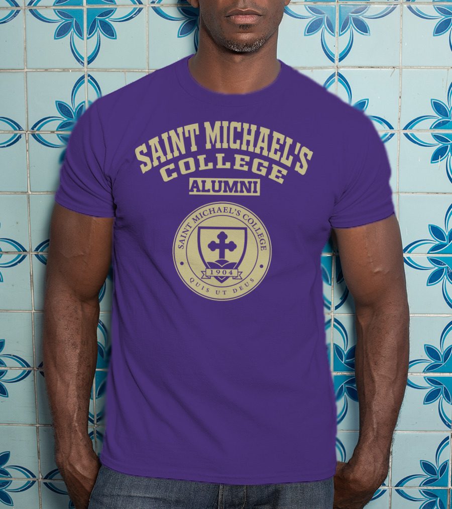 Saint Michael's College Alumni 1904 Quis Ut Deus T-Shirt