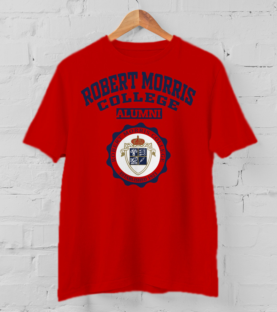 Robert Morris College Alumni Established 1921 Crest T-Shirt
