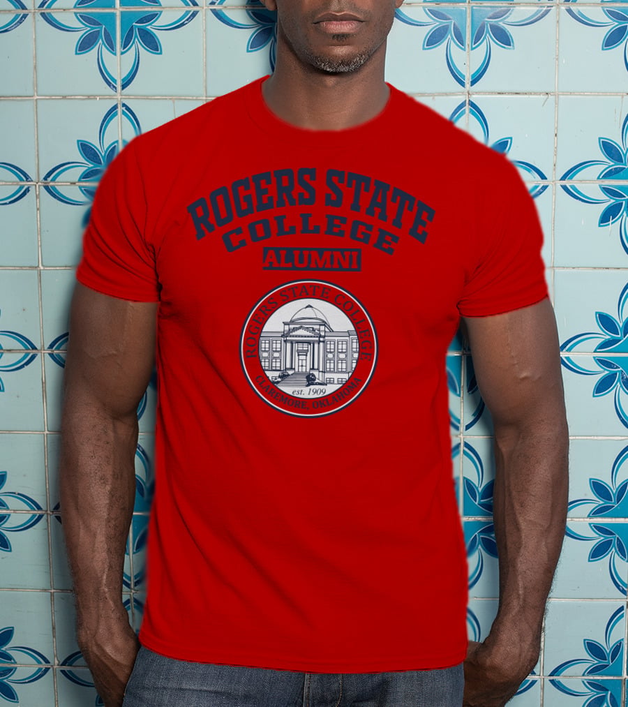 Rogers State College Alumni Claremore Oklahoma Est 1909 T-Shirt