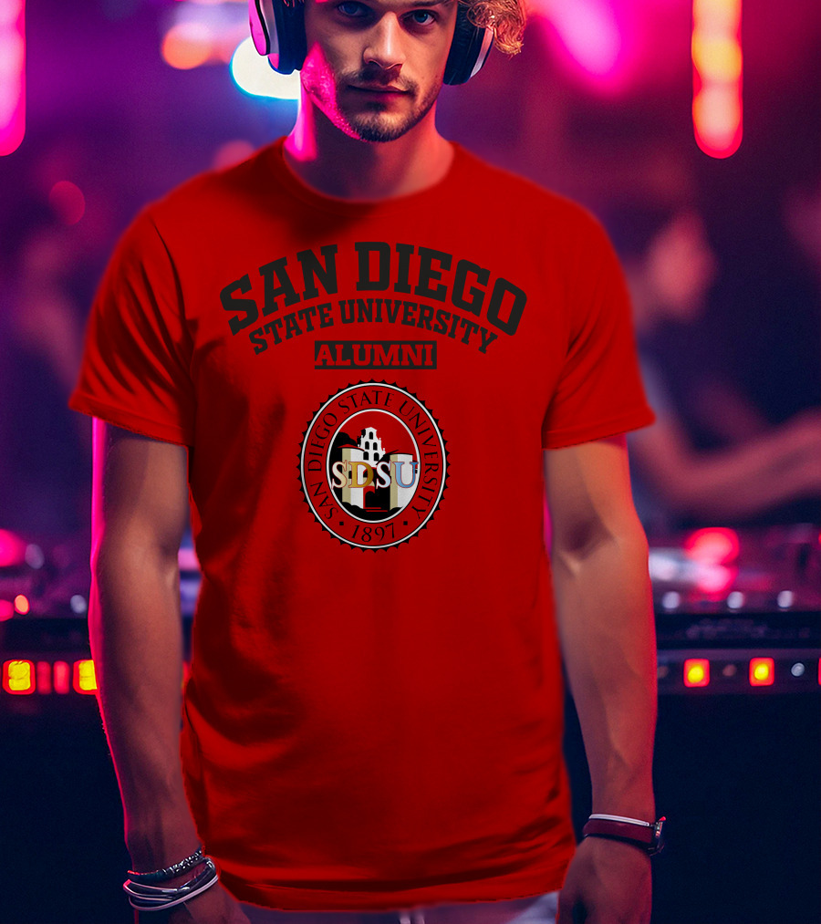 San Diego State University Alumni SDSU 1897 T-Shirt