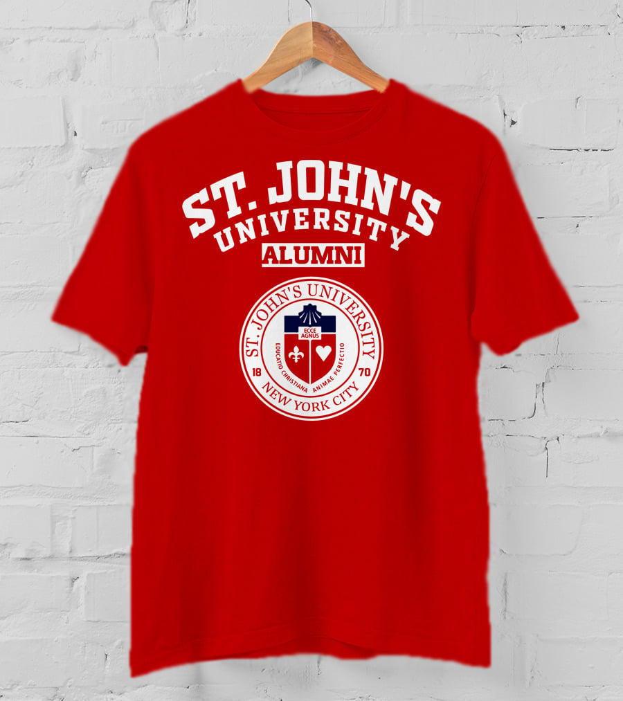 St. John's University Alumni New York City 1870 Ecce Agnus T-Shirt