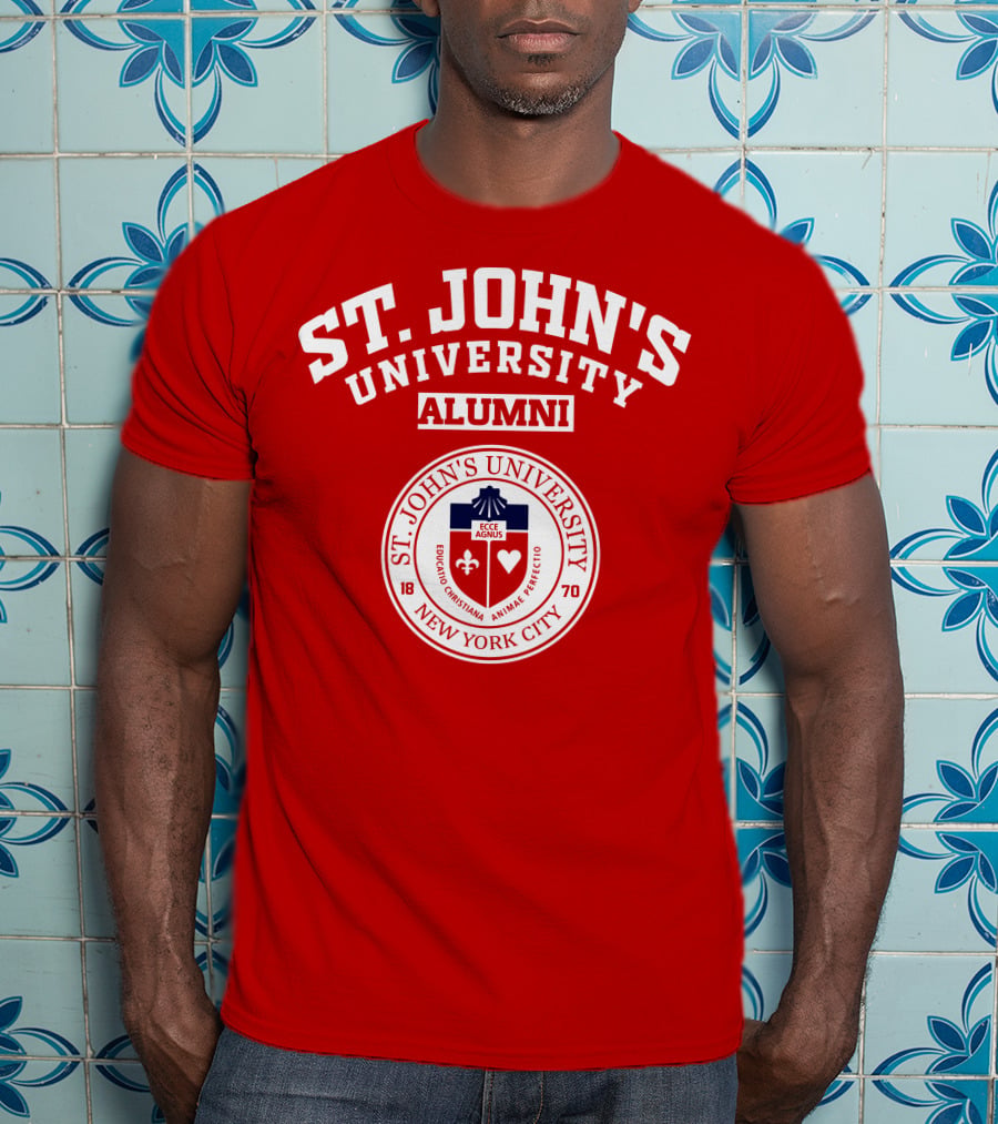 St. John's University Alumni New York City 1870 Ecce Agnus T-Shirt