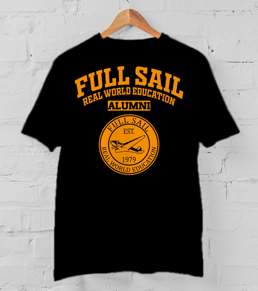 Full Sail Real World Education Alumni Est. 1979 T-Shirt