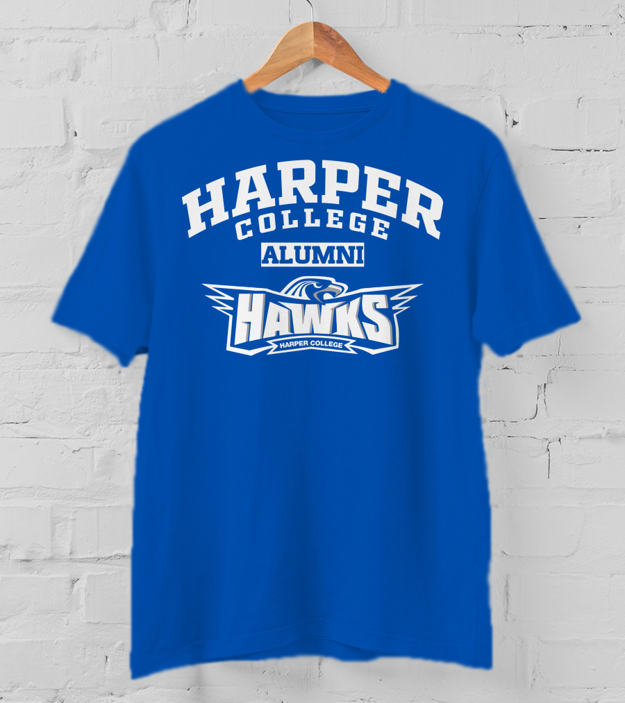 Harper College Alumni Hawks Harper College T-Shirt