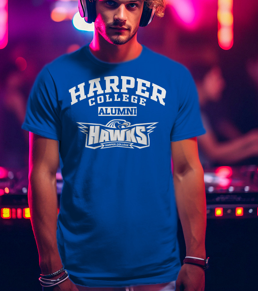 Harper College Alumni Hawks Harper College T-Shirt