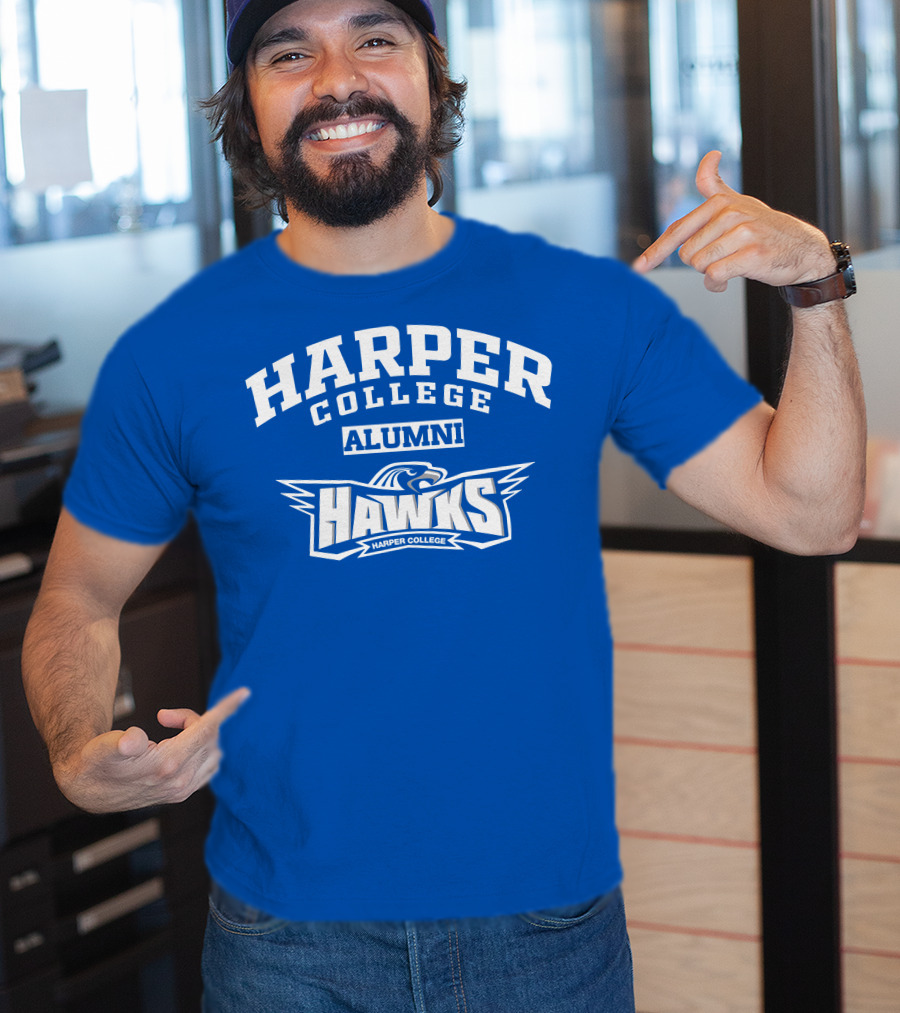 Harper College Alumni Hawks Harper College T-Shirt