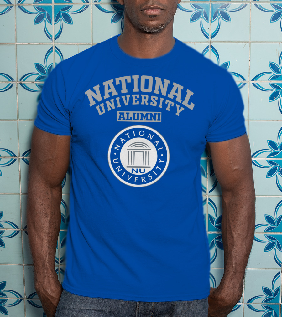 National University Alumni Seal NU T-Shirt