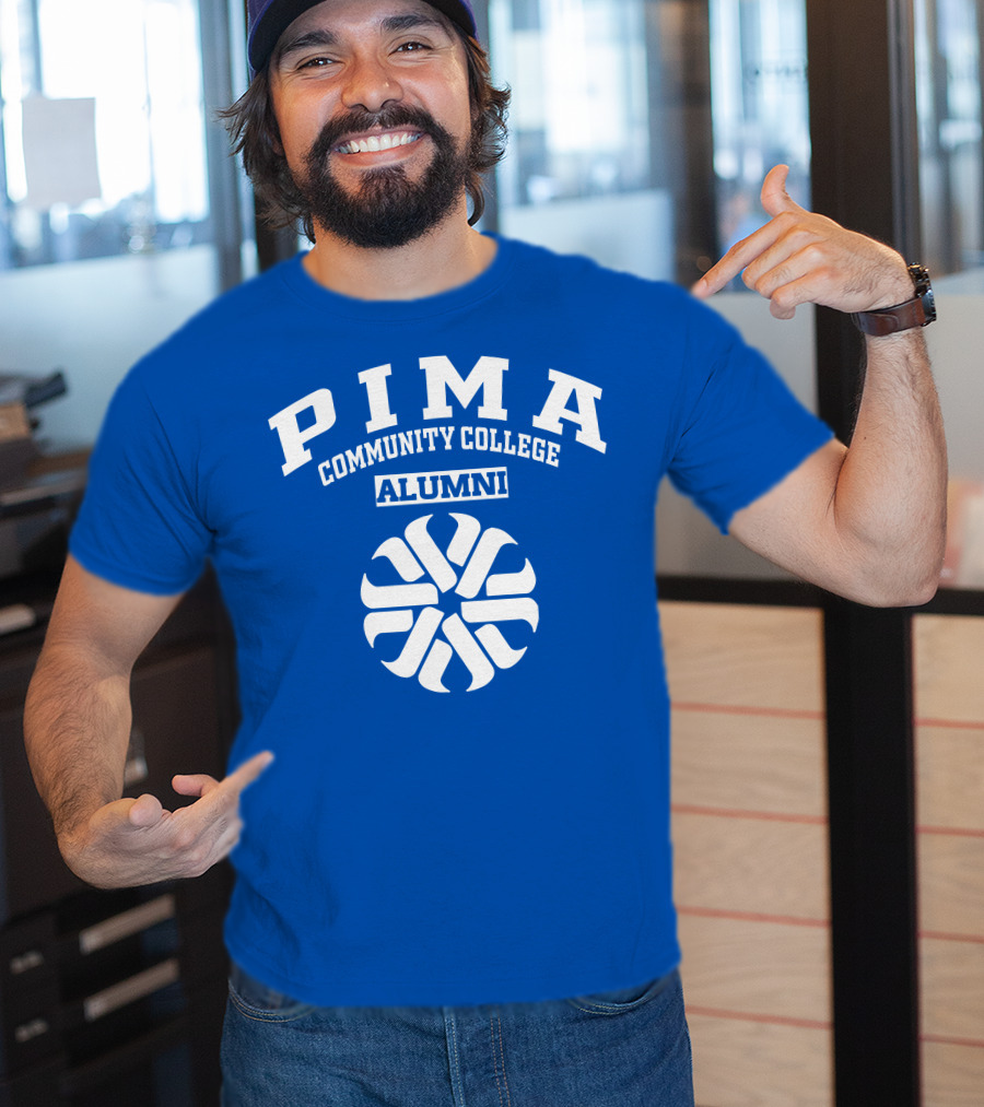 Pima Community College Alumni White T-Shirt
