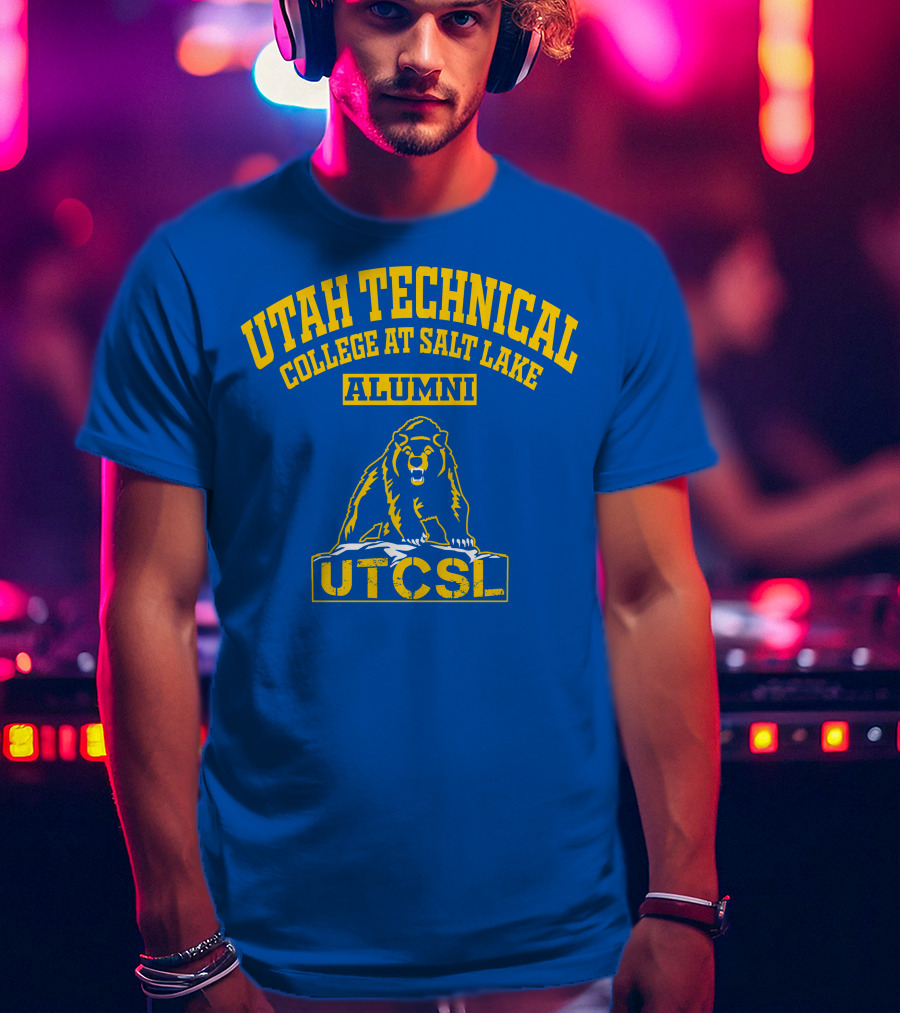 Utah Technical College At Salt Lake Alumni UTCSL Bear T-Shirt