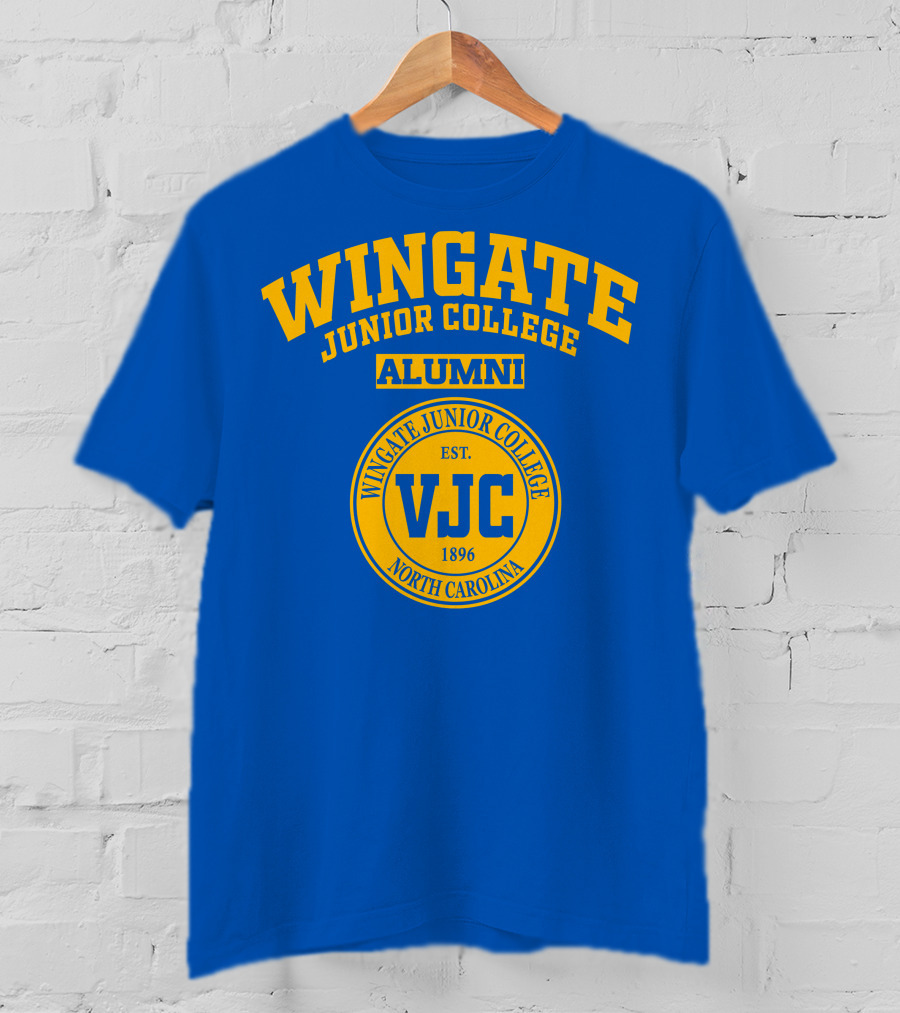 Wingate Junior College Alumni VJC Est. 1896 North Carolina T-Shirt