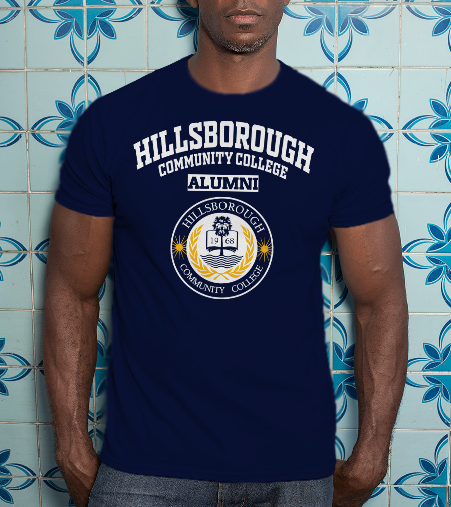 Hillsborough Community College Alumni 1968 Seal T-Shirt