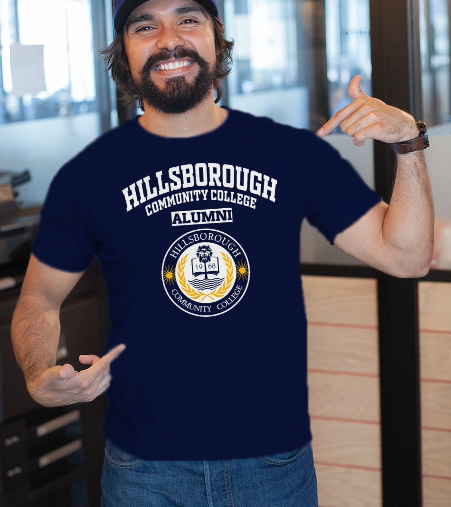 Hillsborough Community College Alumni 1968 Seal T-Shirt