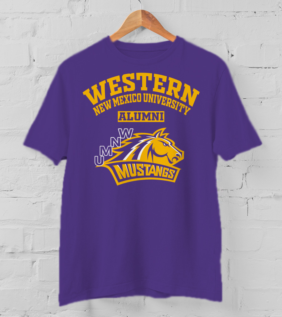 Western New Mexico University Alumni Mustangs Unm Wnmu T-Shirt