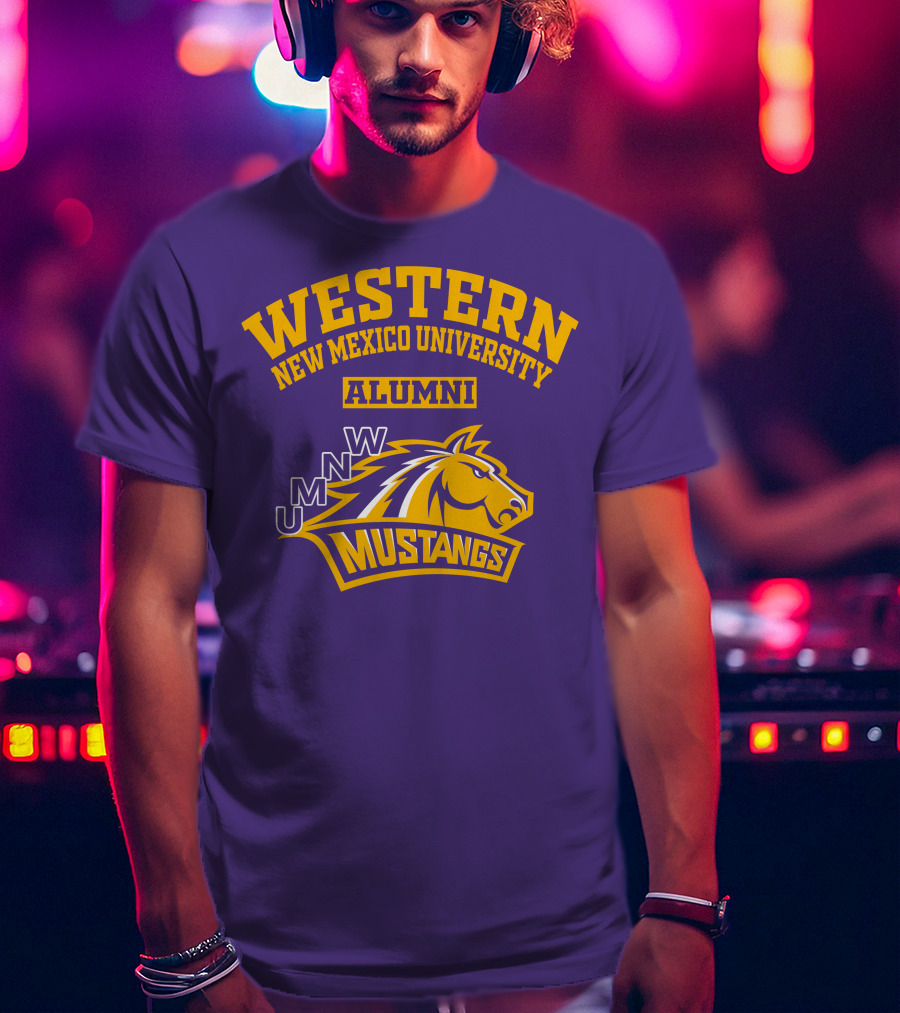 Western New Mexico University Alumni Mustangs Unm Wnmu T-Shirt
