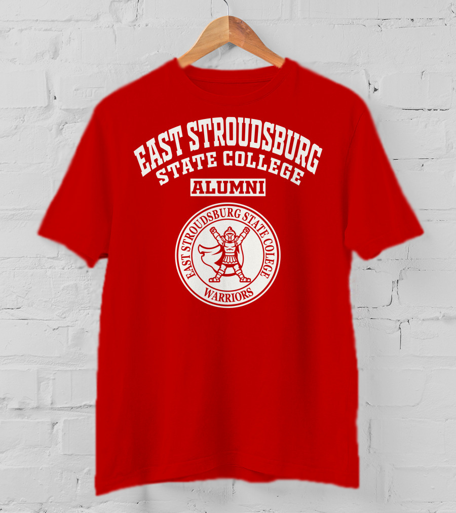 East Stroudsburg State College Alumni Warriors T-Shirt