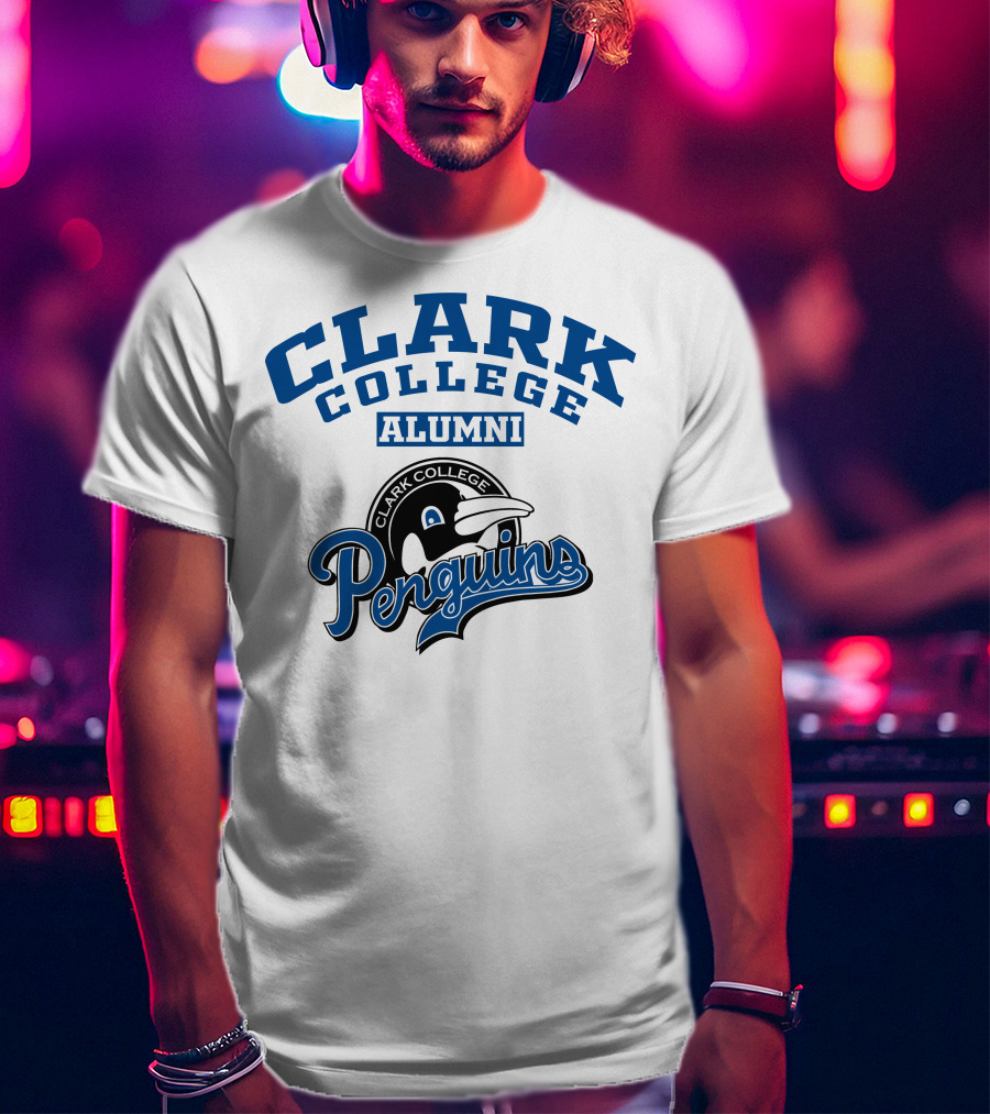 Clark College Alumni Penguins T-Shirt