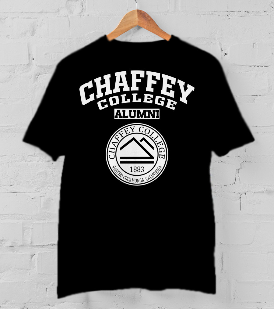 Chaffey College Alumni Rancho Cucamonga California 1883 T-Shirt