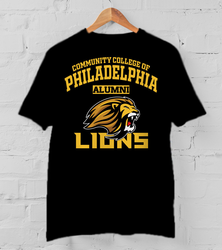 Community College Of Philadelphia Alumni Lions T-Shirt