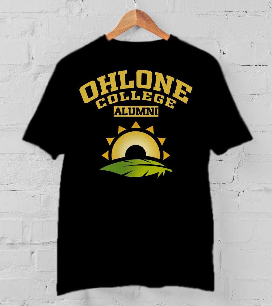 Ohlone College Alumni Sun And Leaf T-Shirt