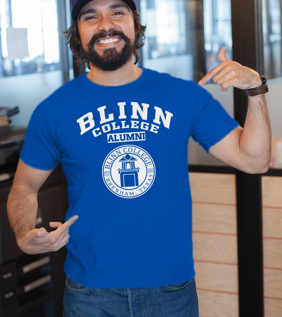 Blinn College Alumni Brenham Texas EST 1884 T-Shirt