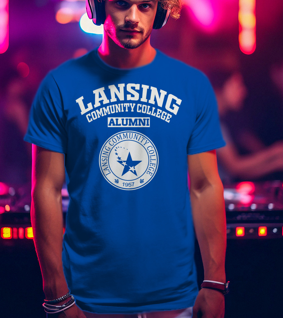 Lansing Community College Alumni 1957 Star T-Shirt
