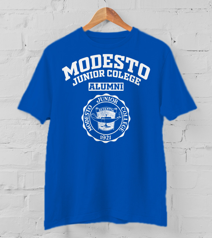 Modesto Junior College Alumni Scientia Seal 1921 T-Shirt